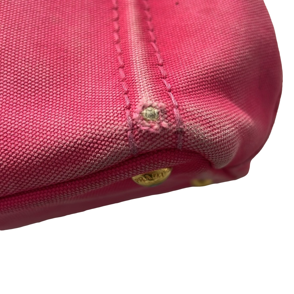 Prada Pink Canapa & COA with Corner Wear - Picture 10 of 16